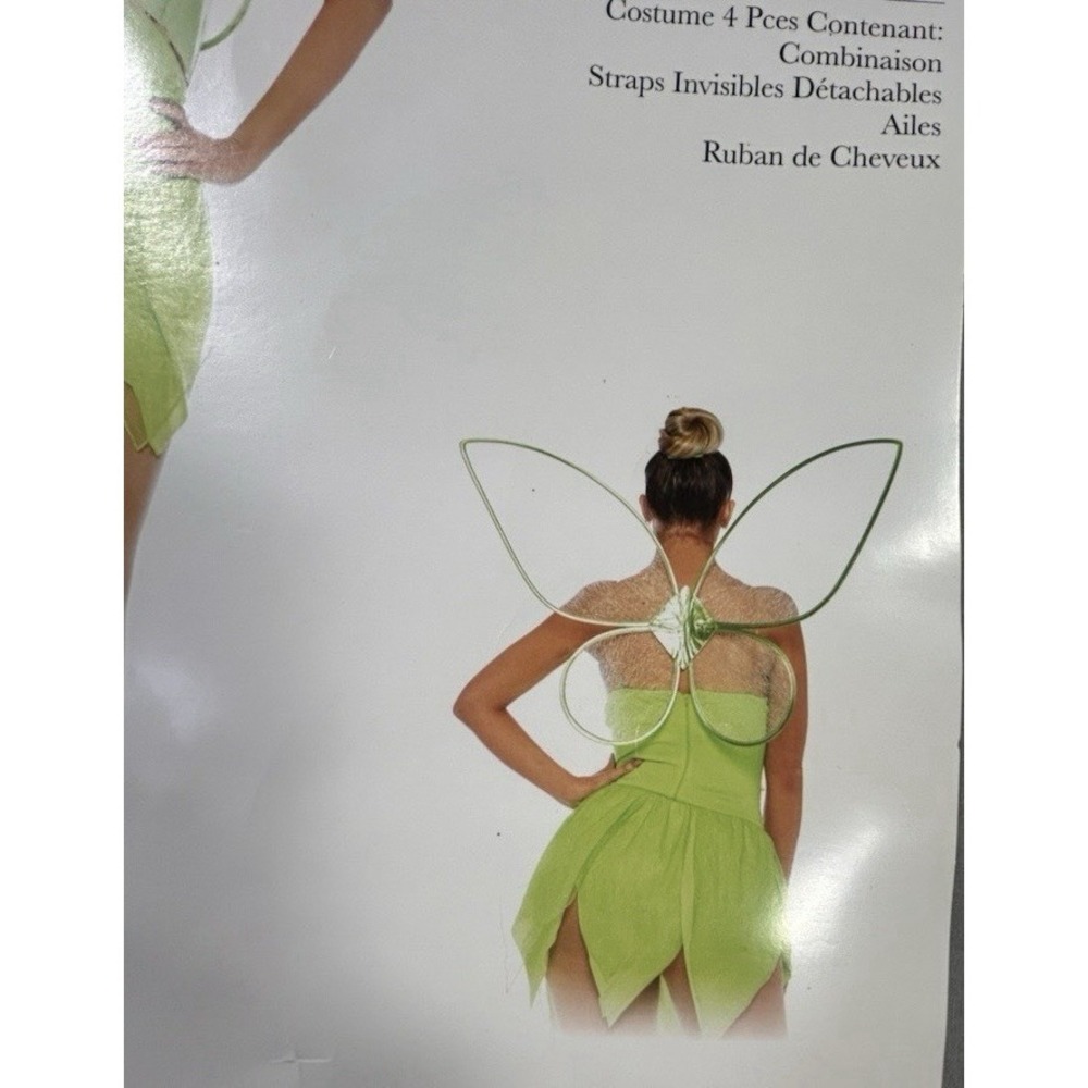 Leg Avenue Pretty Pixie Halloween Costume Women's Medium Tinkerbell Style Fairy - Picture 5 of 12